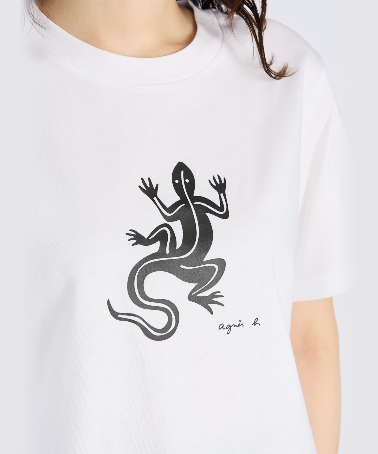 SF64 TS レザールTシャツ(504221866) | アニエスベー ファム