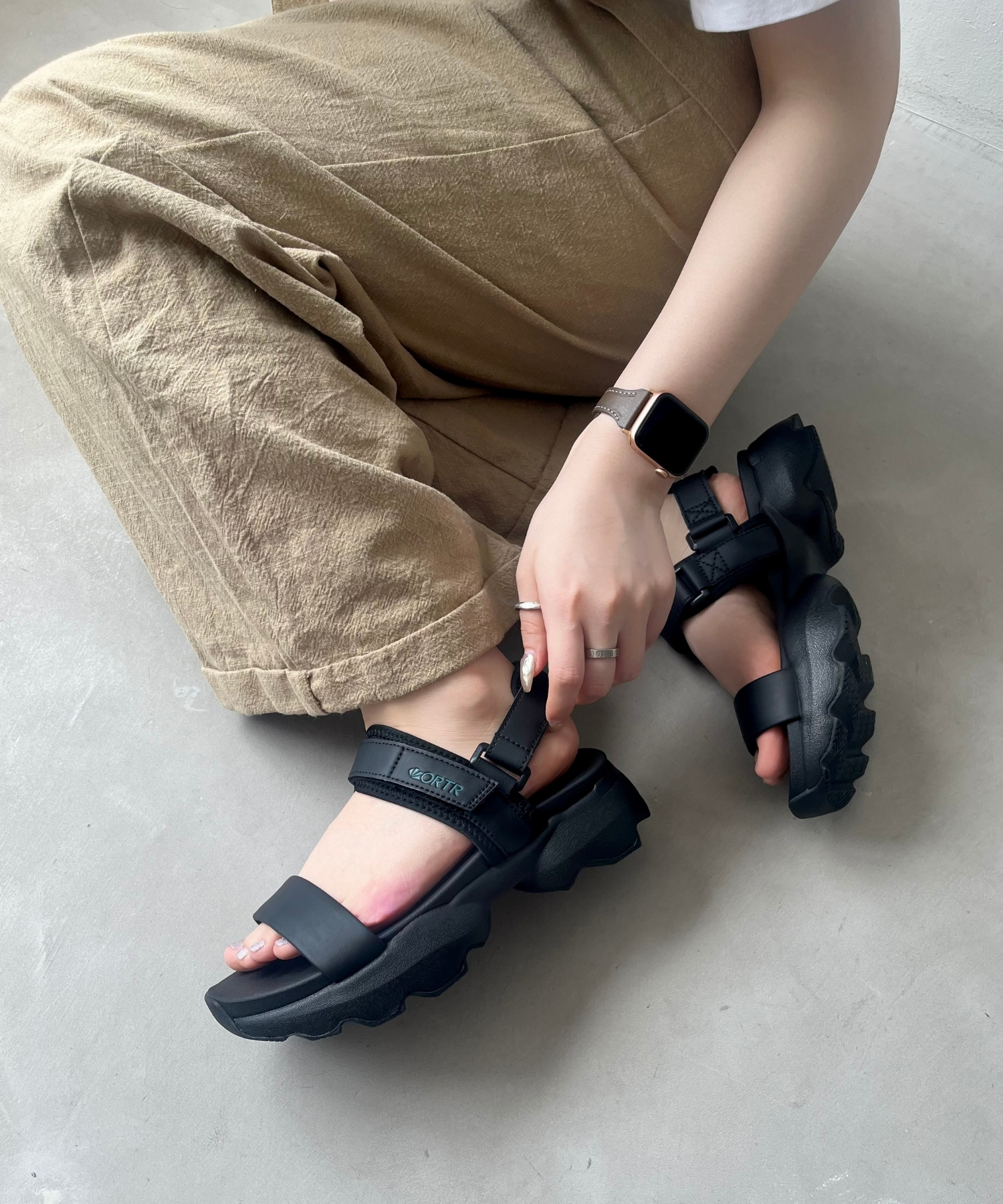 アンドラブ サンダル➀