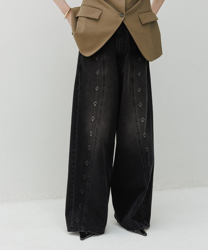 ADAM ET ROPE' イノセンスフラワーデニム ADAM ET ROPE'｜イノセンスフラワーデニム | Rakuten Fashion