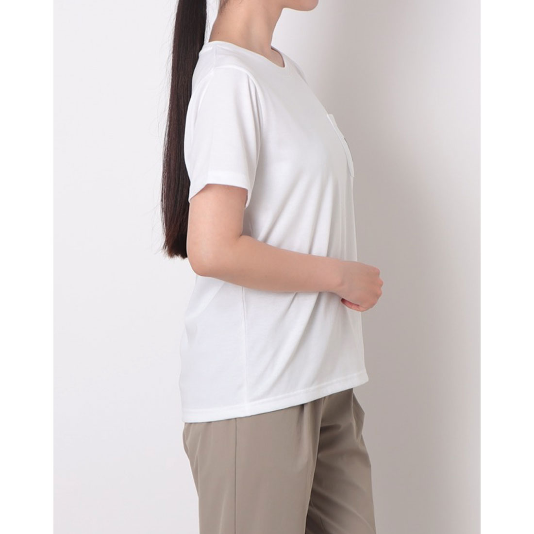 ザ・ノース・フェイス THE NORTH FACE レディース アウトドア 半袖Tシャツ S/S SquareLogo Pocket Tee_ショート ザ・ノース・フェイス THE NORTH FACE レディース アウトドア