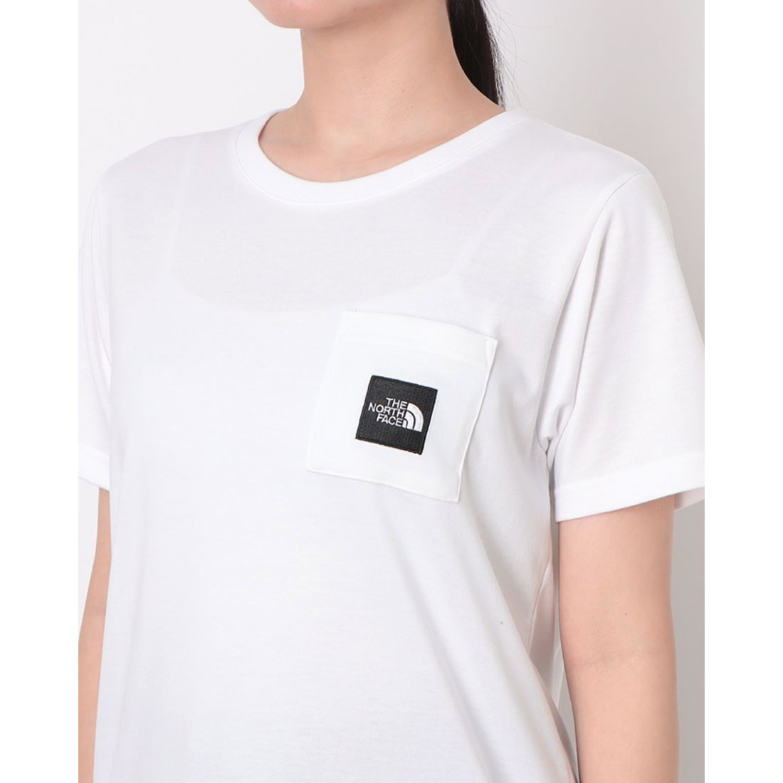 ザ・ノース・フェイス THE NORTH FACE レディース アウトドア 半袖Tシャツ S/S SquareLogo Pocket Tee_ショート THE NORTH FACE tシャツ ザ ノース フェイス S/S SquareLogo