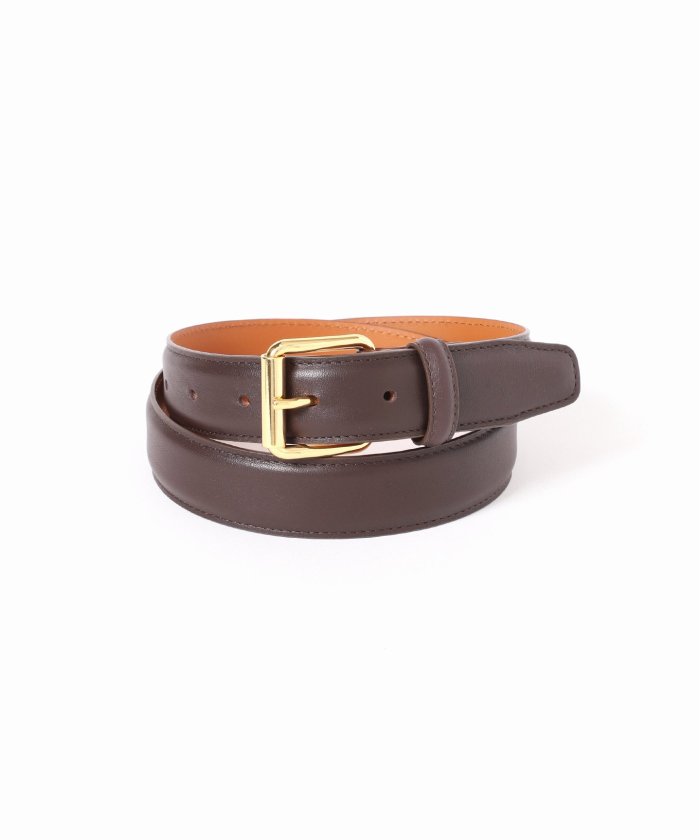 追加予約6》【MAISON BOINET】30 mm belt in nappa leather