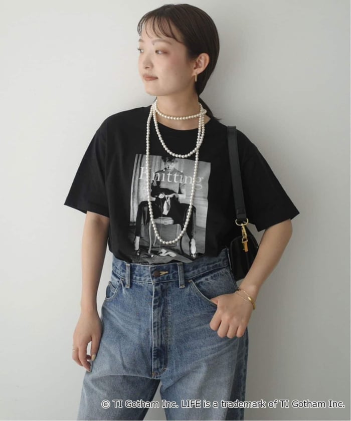 【新品】GOOD ROCK SPEED SLOBE別注LIFE PC PHOTO 追加5》GOOD ROCK SPEED SLOBE別注 LIFE PC PHOTO TEE1