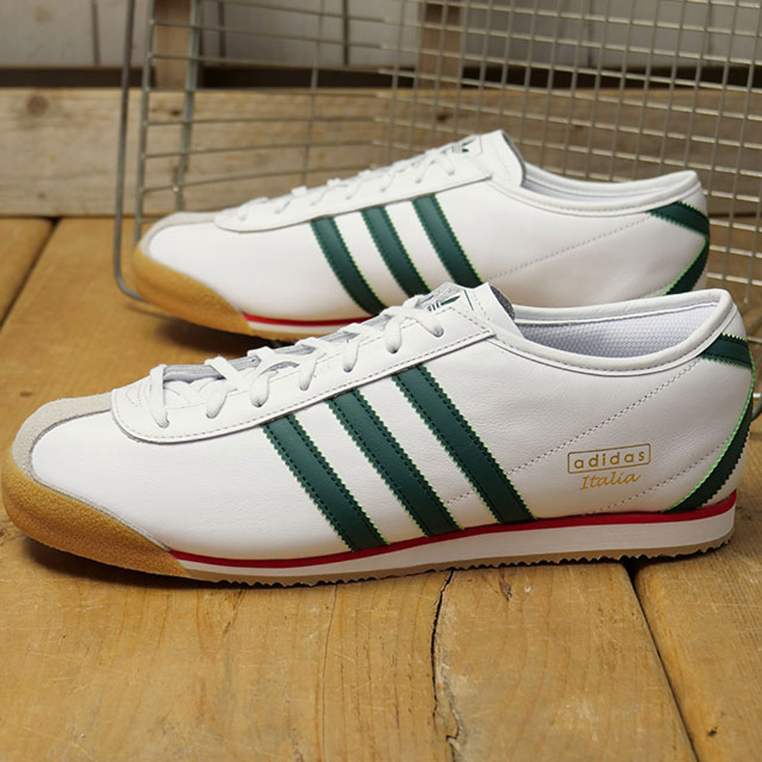 adidas ITALIA 70s FTWR/COLL/GUM3 国内発送 adidas スニーカー イタリア 70s / Italia アディダスオリジナル