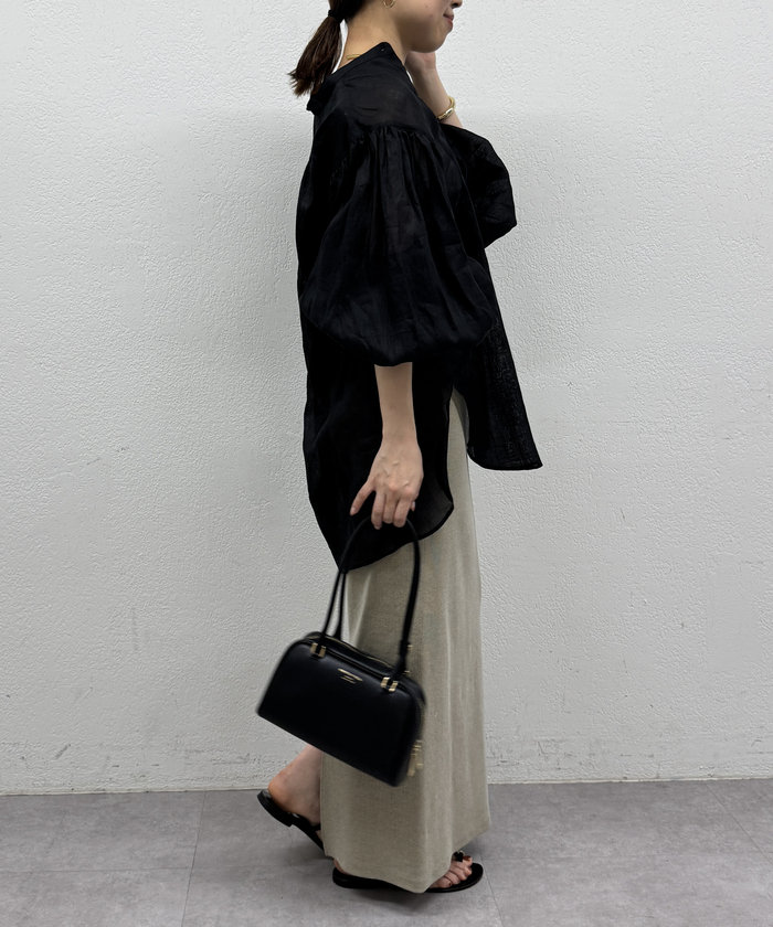 LOUNGEDRESS 20thリネンギャザーチュニック LOUNGEDRESS（ラウンジドレス）の「20thリネンギャザー