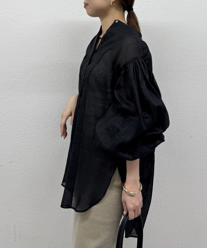 セール】【Loungedress】20thリネンギャザーチュニック