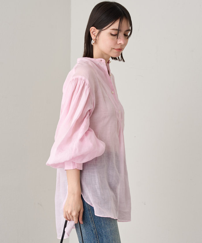 セール】【Loungedress】20thリネンギャザーチュニック