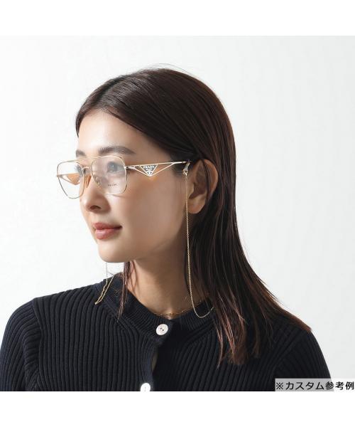 PRADA メガネ VPR B50 ティアドロップ型 ダブルブリッジ セール 13%OFF】プラダ PRADA PRADA メガネ VPR B50 ティア