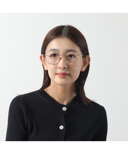 セール】プラダ PRADA PRADA メガネ VPR A59 ポリゴン型 メタル