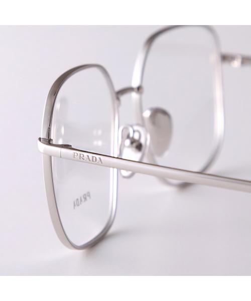 PRADA メガネ VPR A59 ポリゴン型 メタルフレーム PRADA プラダ メガネ VPR A59 レディース ポリゴン型 メタル