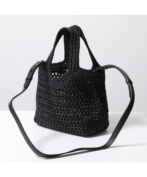 トッズ TOD'S TODS かごバッグ XBWEBLF0100RGM ラフィア