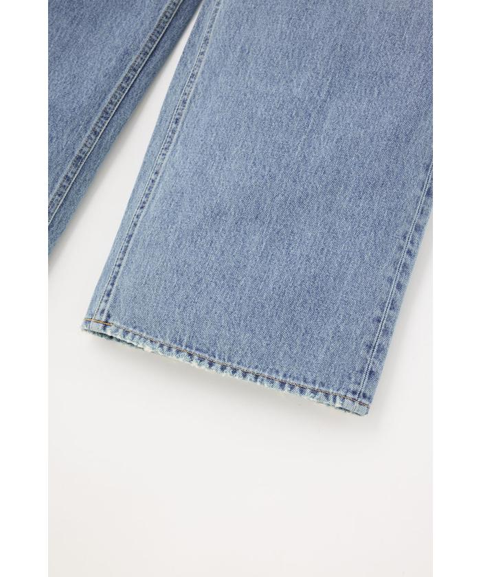 MOUSSY マウジーデニム CROSS WAIST WIDE STRAIGHT CROSS WAIST WIDE STRAIGHT(508287393) | マウジー(moussy) - d