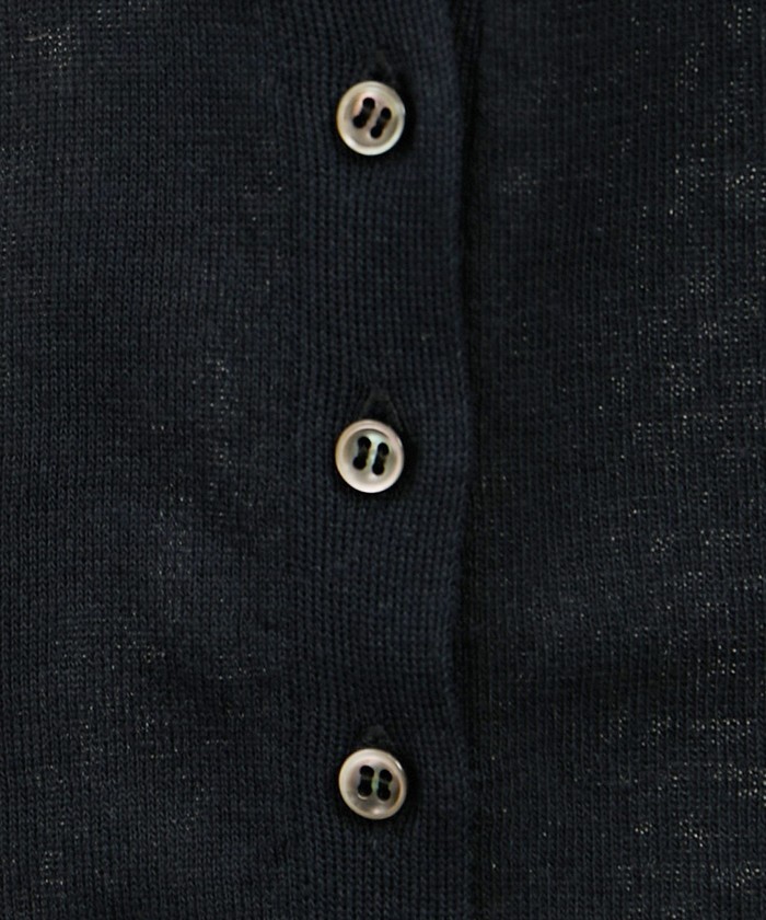 WEB限定】ドライタッチスキッパーニットカーディガン［洗える