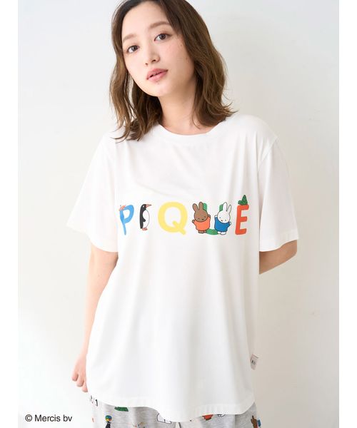 に*ち様 接触冷感　Dick Bruna ワンポイントTシャツ&ショートパンツ Dick Bruna】【接触冷感】ワンポイントTシャツ(508324642