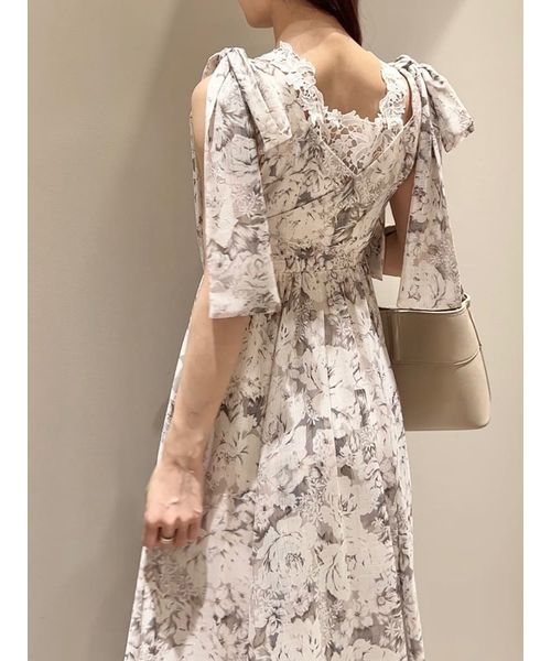 SNIDEL デコルテレースワンピース SNIDEL｜デコルテレースワンピース | Rakuten Fashion(楽天