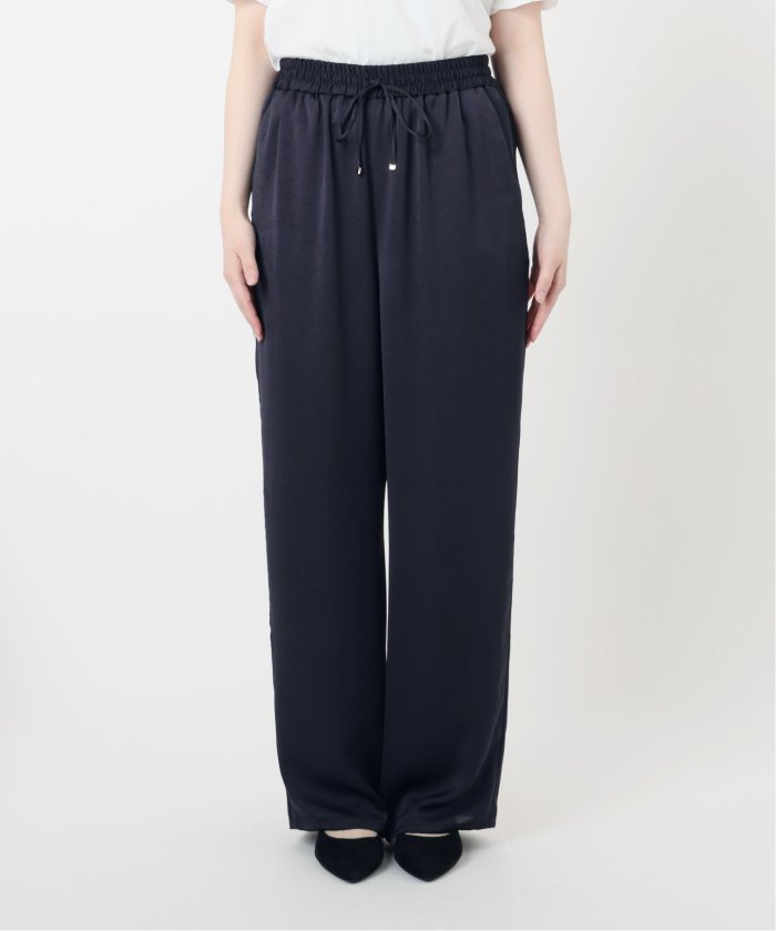 サテンリラックスパンツ(508329914) | イエナ(IENA) - d fashion