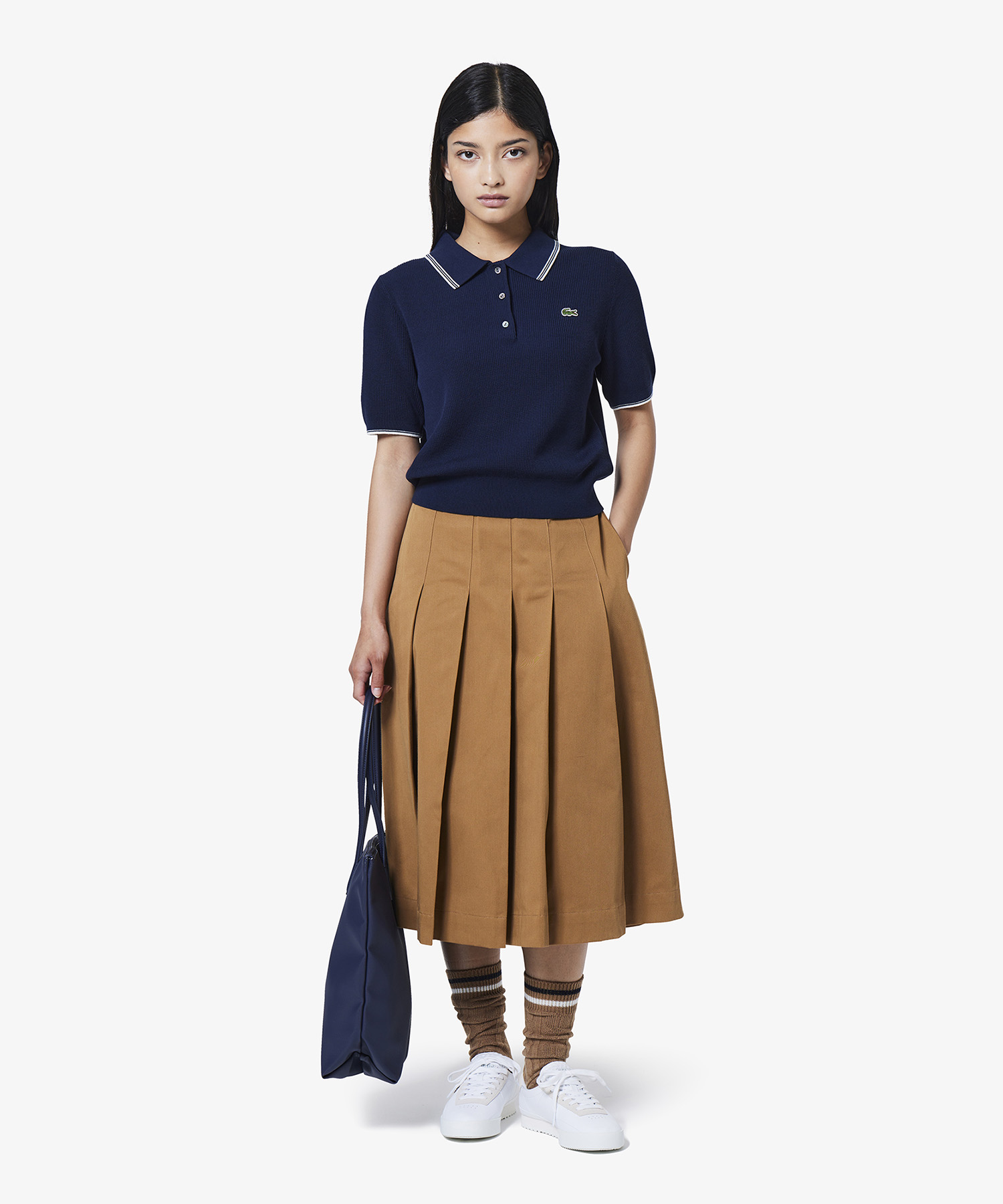 ラコステ LACOSTE コンパクトニットポロシャツ(508331476