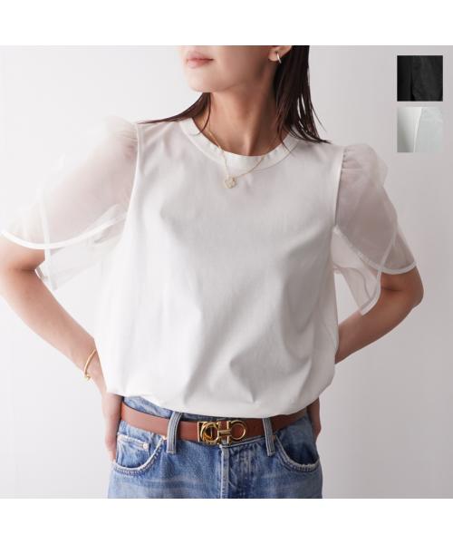TORRAZZO DONNA カットソー Tulip sleeve T-shirt 6252-421 トラッゾドンナ TORRAZZO DONNA TORRAZZO DONNA カットソー