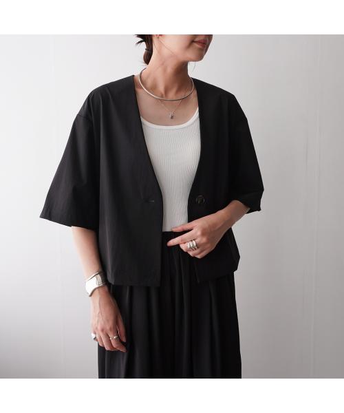クロシェ CLOCHE CLOCHE ジャケット 84511 接触冷感 ノーカラー
