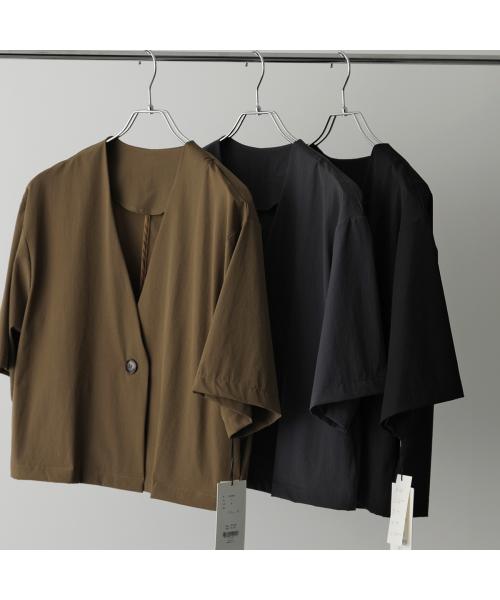 クロシェ CLOCHE CLOCHE ジャケット 84511 接触冷感 ノーカラー