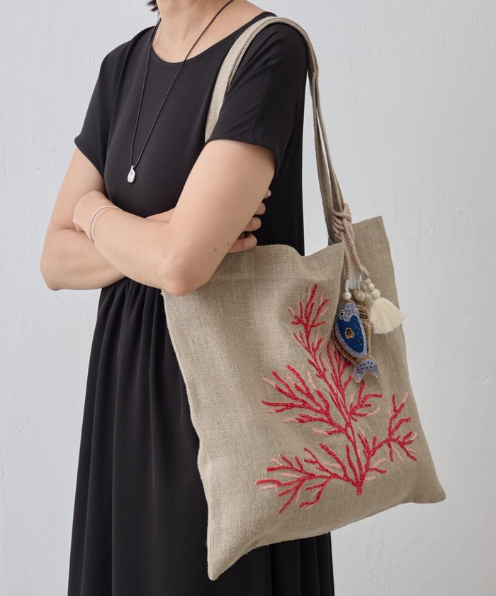 CITRUS》サンゴ刺繍トート(508329482) | ビアズリー(BEARDSLEY