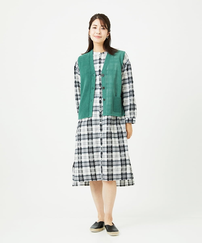 GIANNI LO GIUDICE / ジャンニ・ロ・ジュディチェ [洗える]アゼ編み配色ニットプルオーバー GIANNI LO GIUDICE（ジャンニ ロ ジュディチェ）のニット