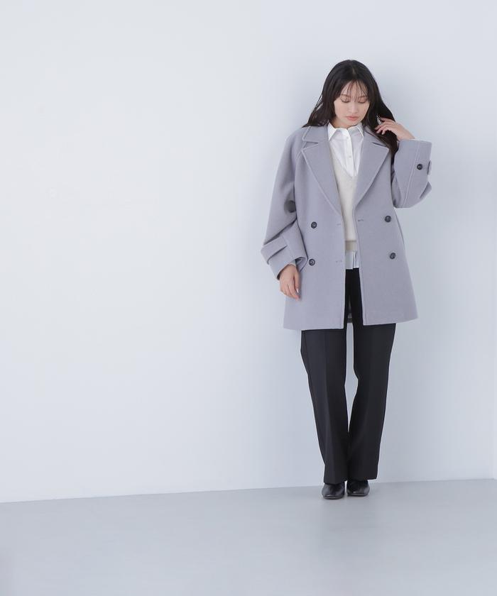 ✨超美品✨ BURBERRY ダブルブレストコート 最上級カシミヤ ウール M ✨超美品✨ BURBERRY ダブルブレストコート 最上級カシミヤ