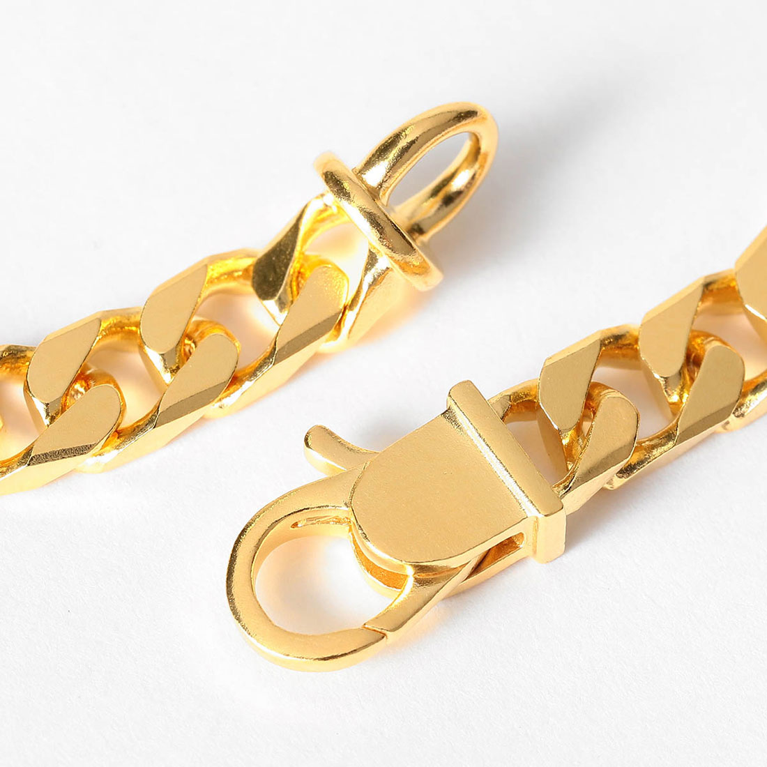 TOM WOOD　トムウッド金色リンクチェーンブレスレット TOMWOOD トムウッド Bo Bracelet Thick Gold ゴールドチェーン