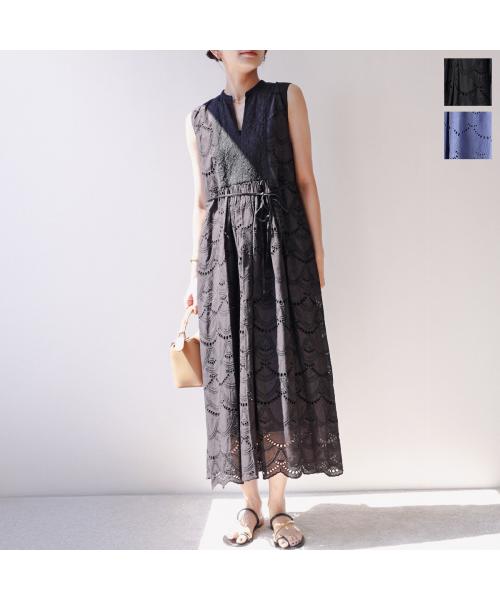 ne Quittez pas 刺繍ワンピース ne Quittez pasの刺繍ワンピース【STANDARD BOOK 2022SS