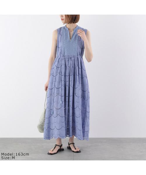 ne Quittez pas ワンピース 010500CB2 コットン 刺繍(508336003