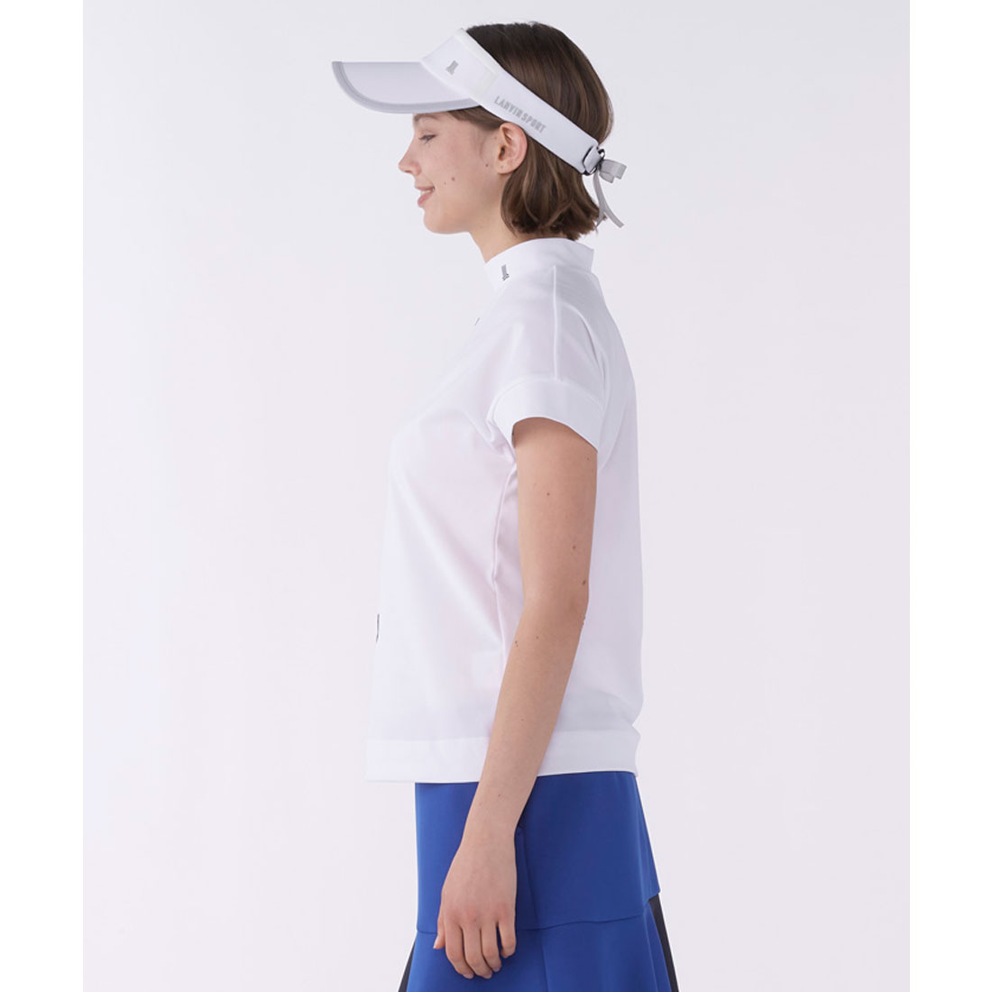 ランバン スポール LANVIN SPORT ロゴプリントボトルネック半袖