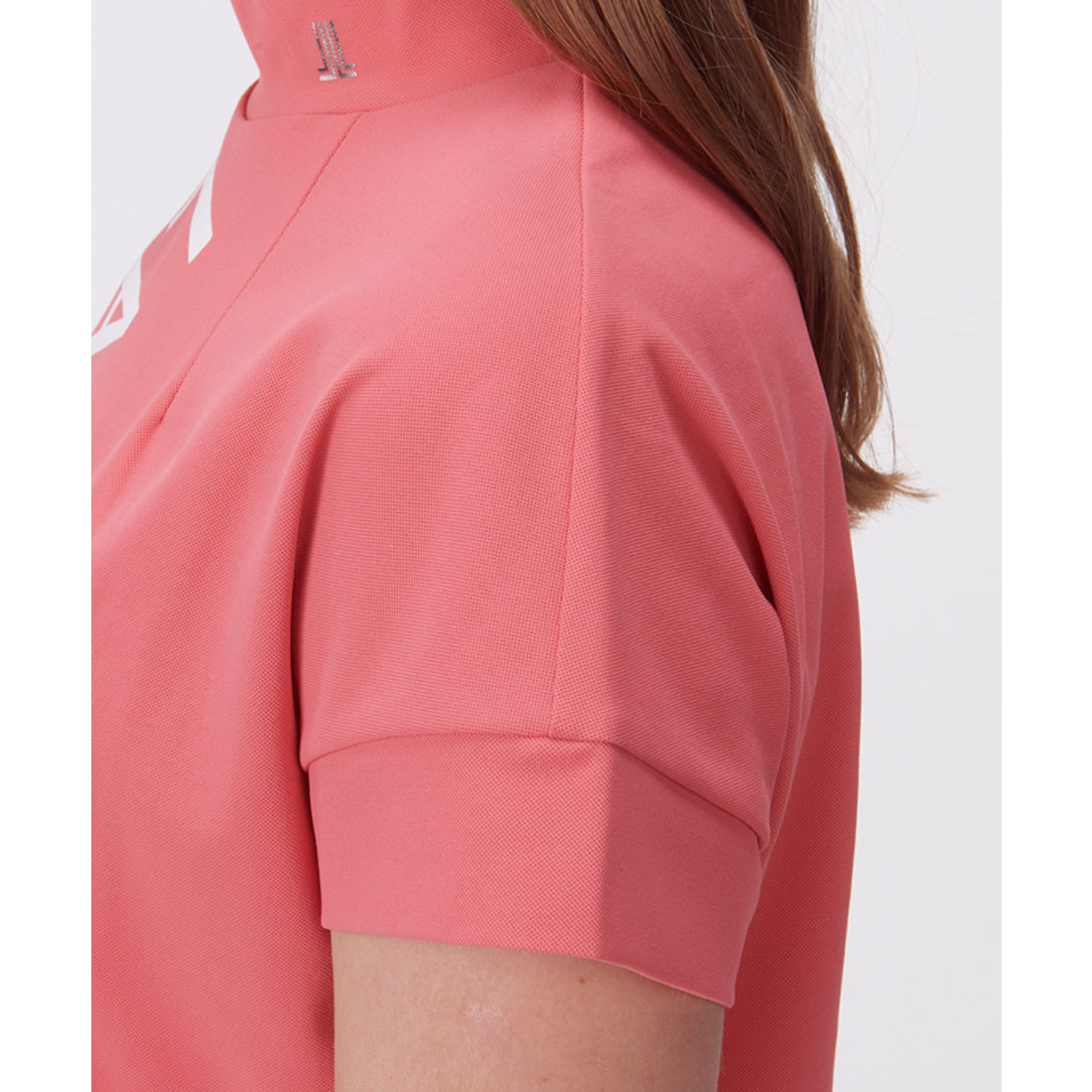 ランバン スポール LANVIN SPORT ロゴプリントボトルネック半袖