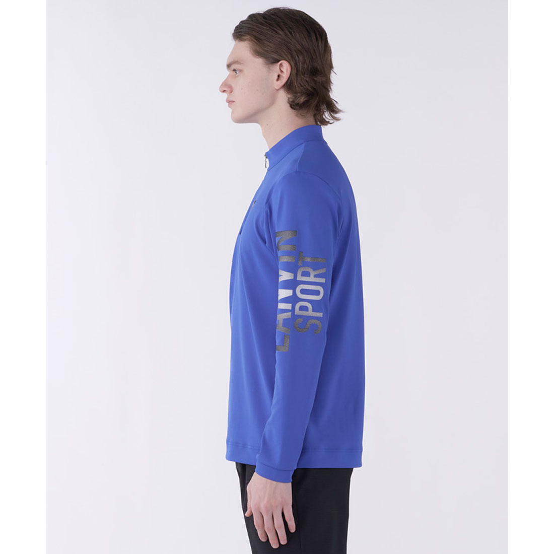 ランバン スポール LANVIN SPORT スタンドハーフジップ長袖