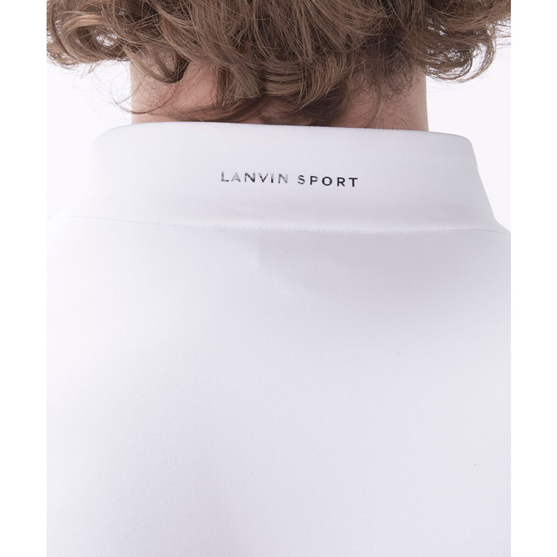 美品★ランバンスポルト/ハーフジップ/長袖シャツ/40/L/スポーツウエア 新品未使用タグ付き LANVIN ランバンスポール ハーフジップ 長袖