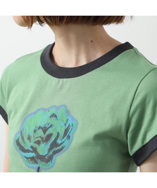 GANNI 半袖 Tシャツ Basic Cotton Jersey Baby Fit T-shirt GANNI 半袖 Tシャツ Basic Cotton Jersey Baby Fit T-shirt