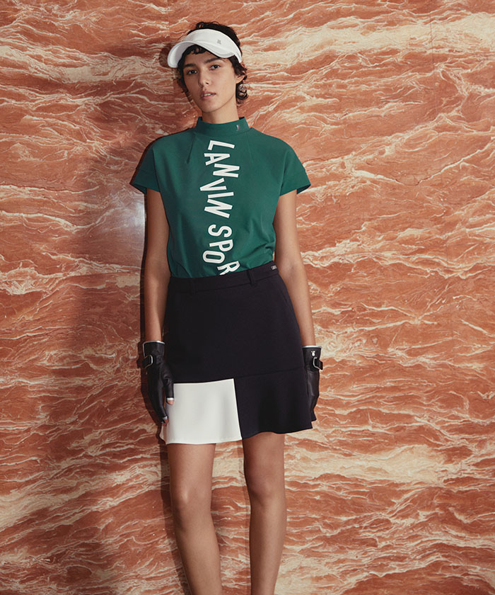 ランバン スポール LANVIN SPORT 裾ブロッキングフレアー