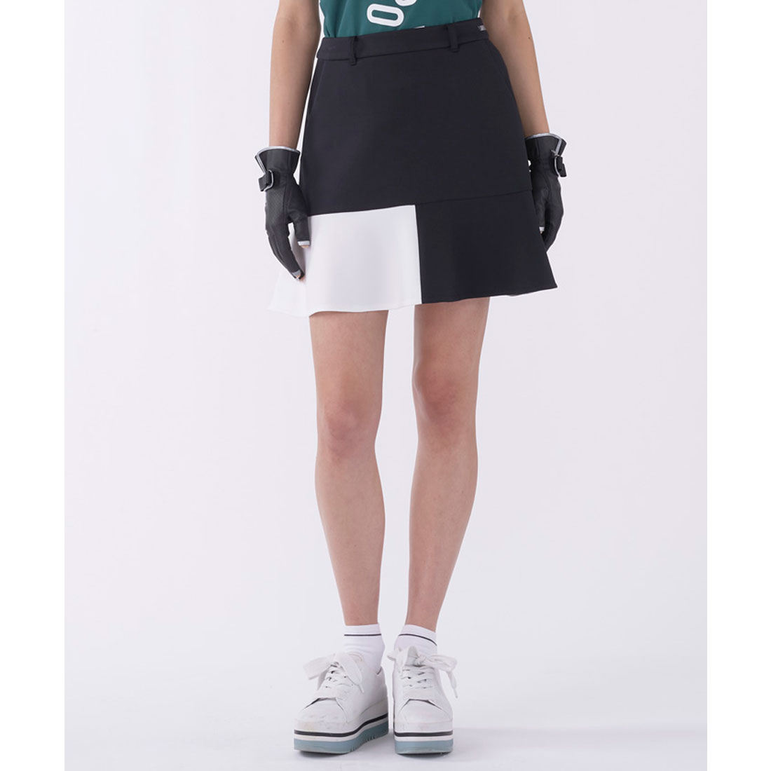 ランバン スポール LANVIN SPORT 裾ブロッキングフレアー