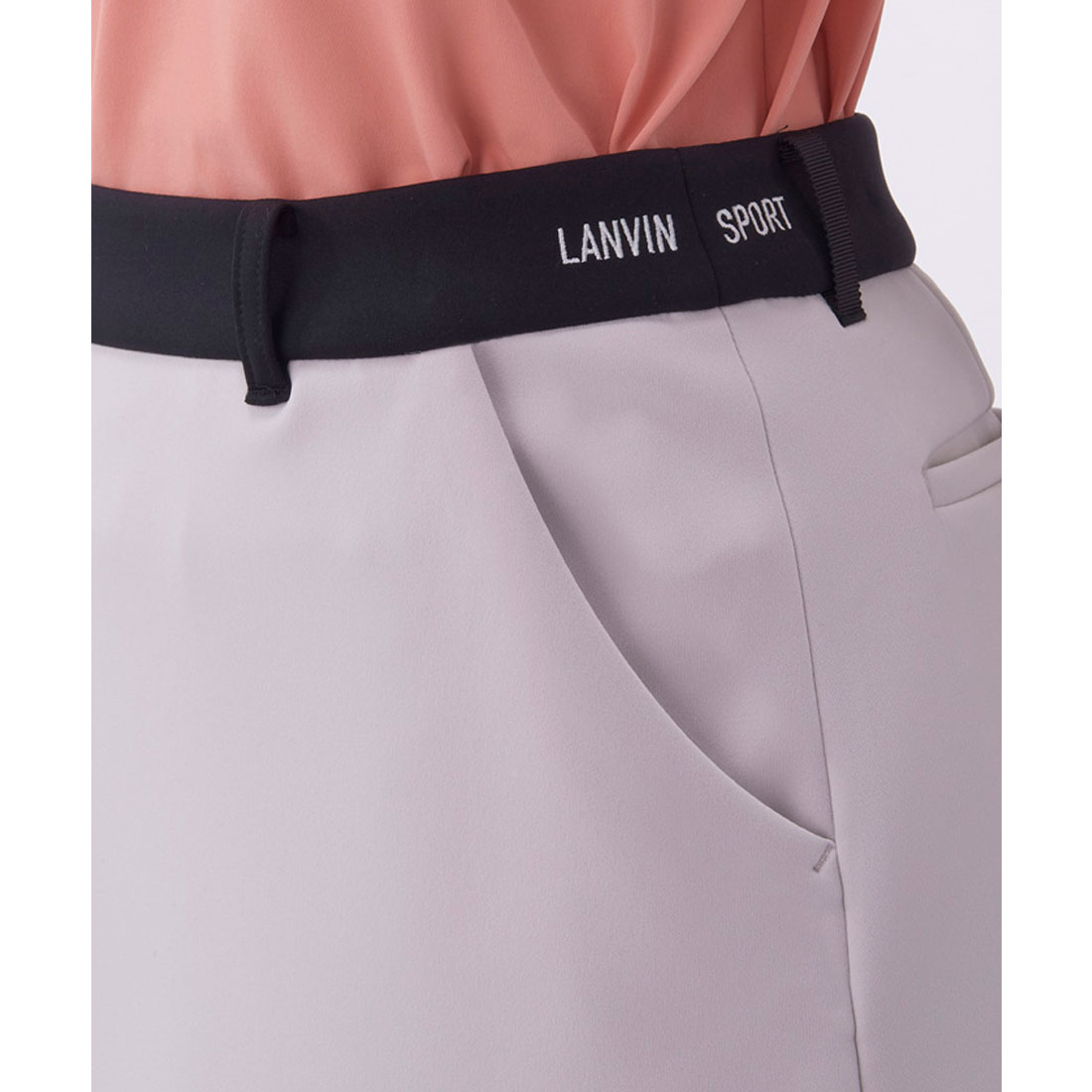 ランバン スポール LANVIN SPORT 裾ブロッキングフレアー