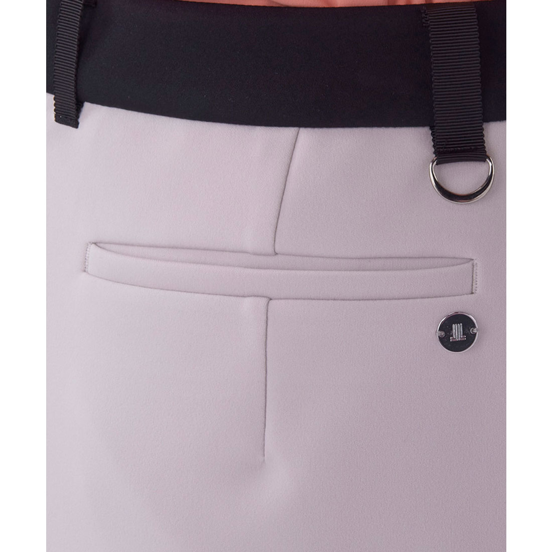 美品LANVIN SPORT ランバンスポールブロッキングフレアスカート 38