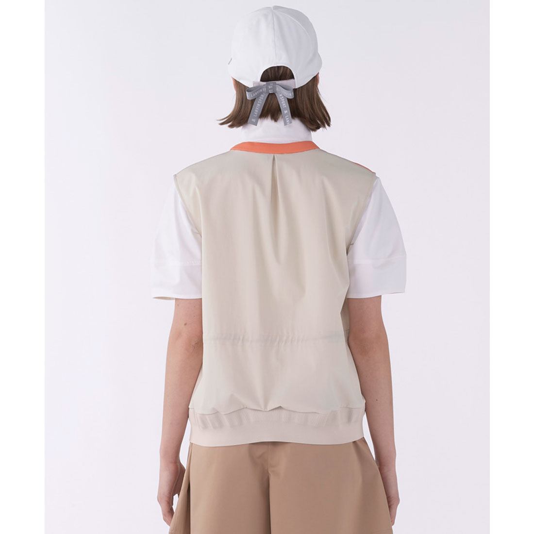 ランバン スポール LANVIN SPORT クルーネックアウターベスト