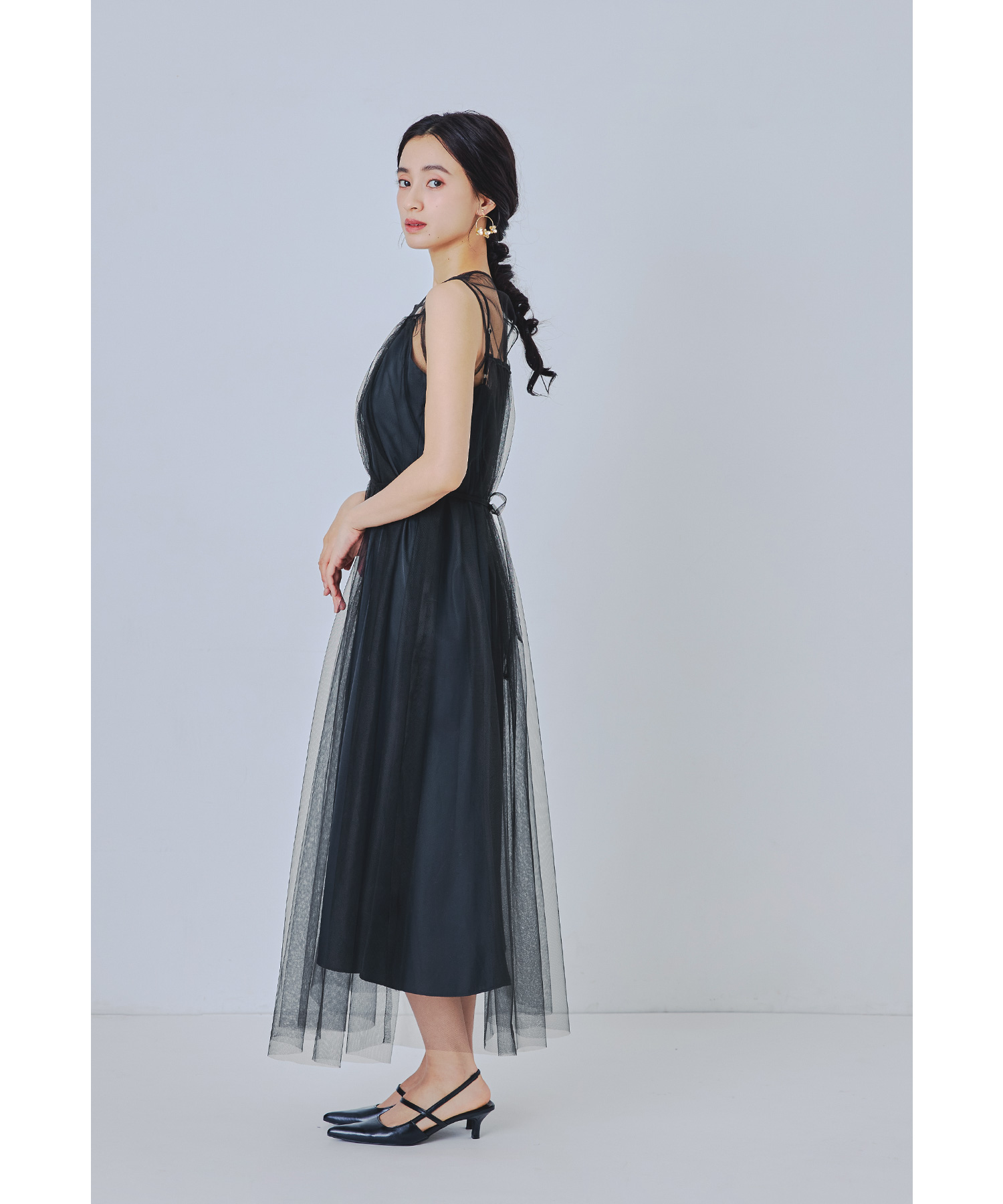 ワコールディア 紫陽花 3点 セットアップ ドレス ワンピース