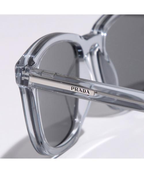 PRADA サングラス SPR A21S ウェリントン型 クリアフレーム セール】プラダ PRADA PRADA サングラス SPR A21S ウェリントン