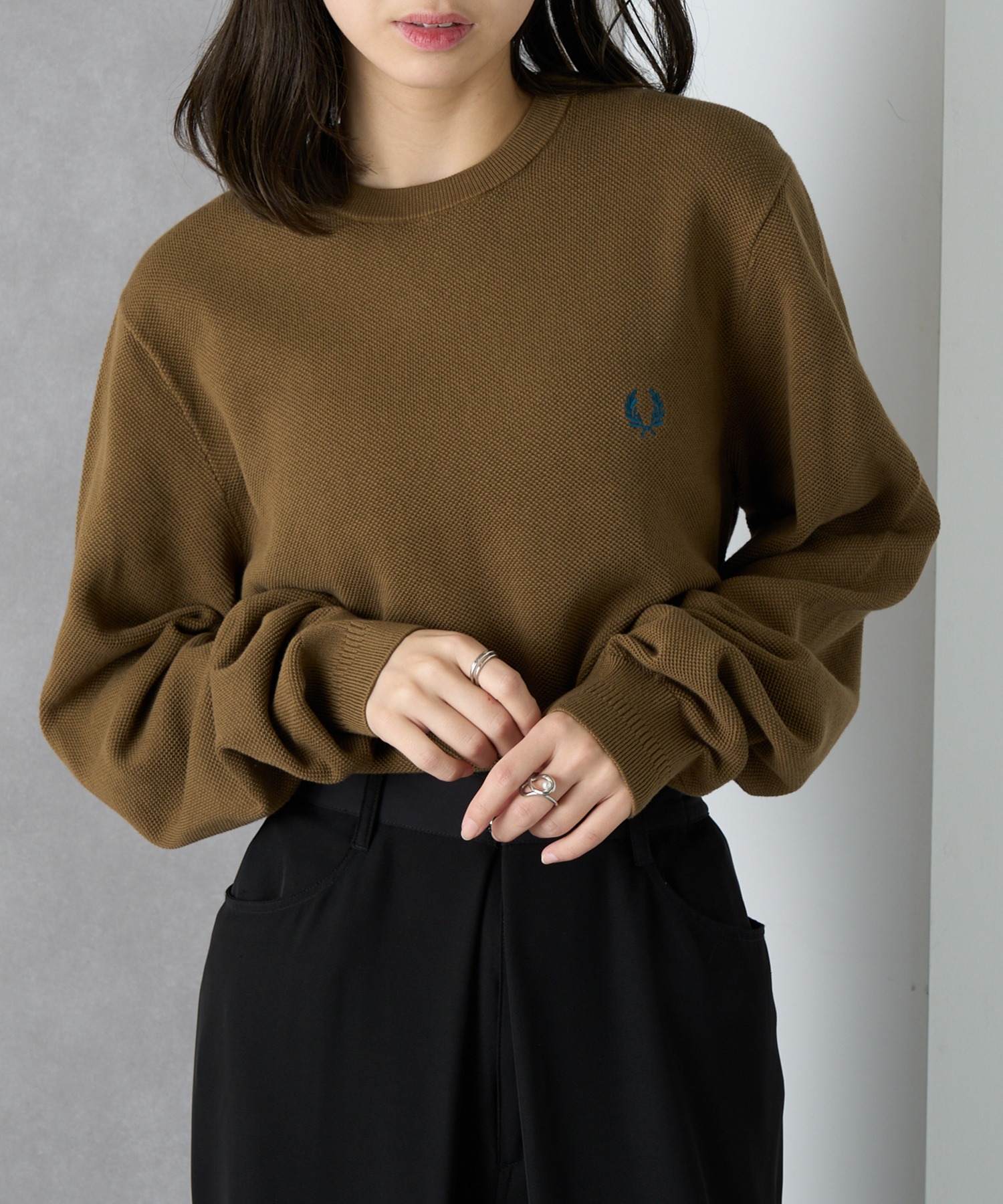 フレッドペリー FRED PERRY PIQUE STITCH JUMPER K1309