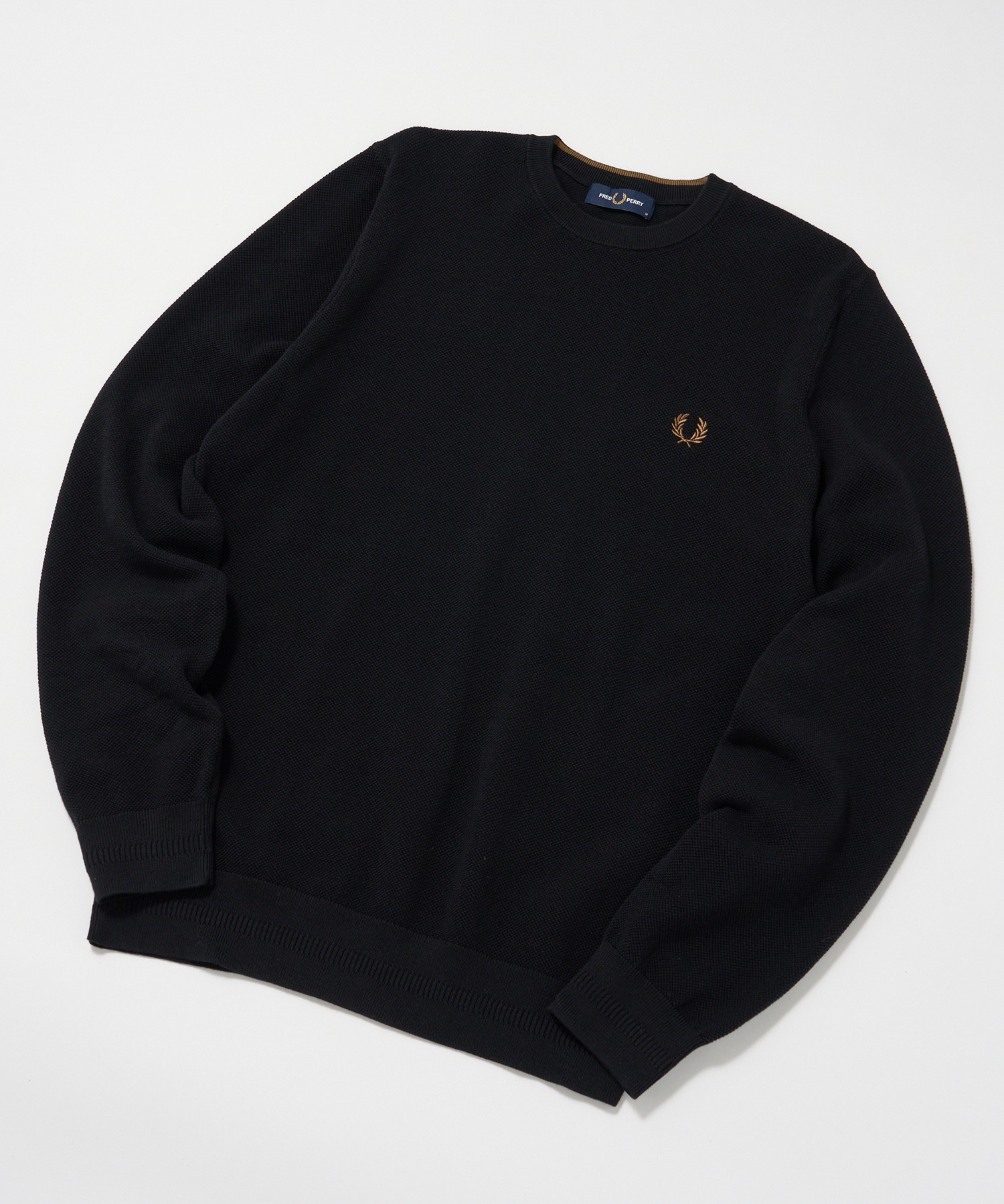 トップス FRED PERRY Zip Neck Collar Sweatshirt(M 395：DARK CARBON): | FRED PERRY
