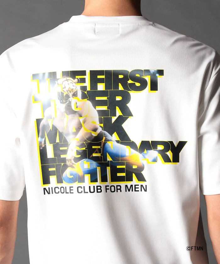 ＜初代タイガーマスク＞＜武藤敬司＞プロレスコラボTシャツ 初代タイガーマスク＞＜武藤敬司＞プロレスコラボTシャツ