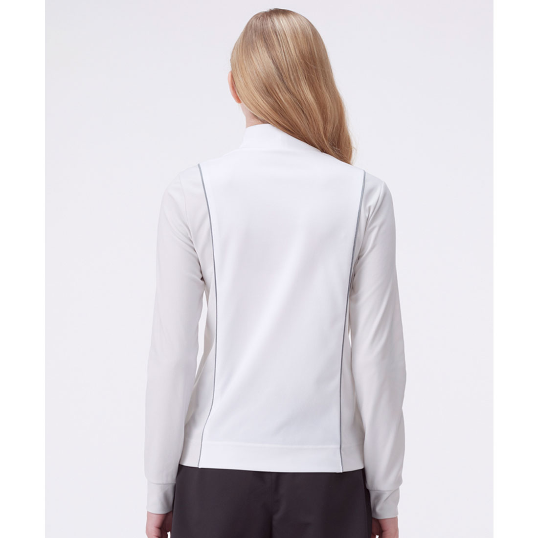 ランバン スポール LANVIN SPORT モックネックブロッキング長袖