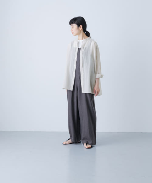 かぐれ　バックタックワイドシャツ バックタックワイドシャツ(508343743) | かぐれ(KAGURE) - d fashion
