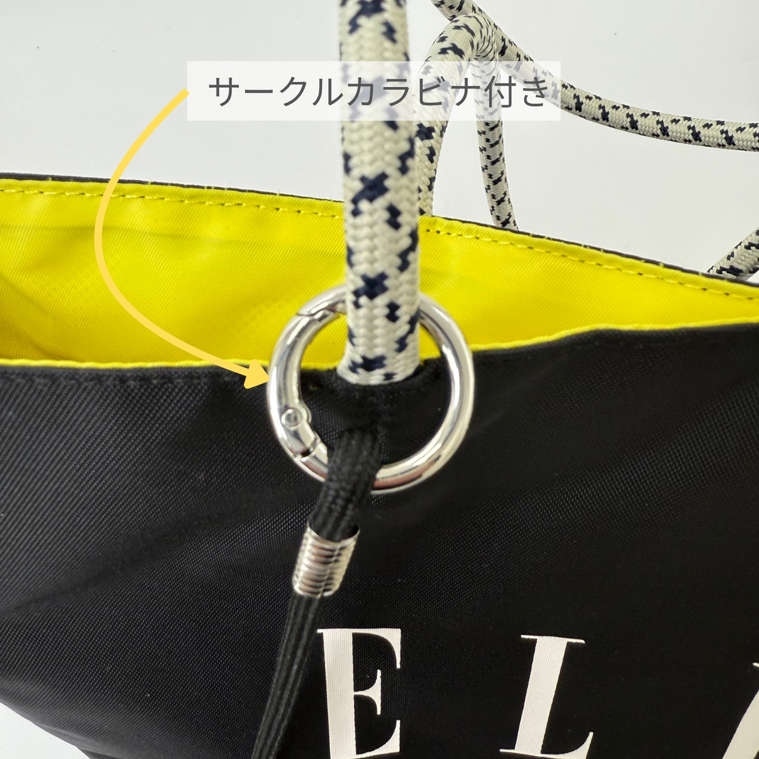 セール 22%OFF】エルスポーツ ELLESPORT ロープハンドル トート