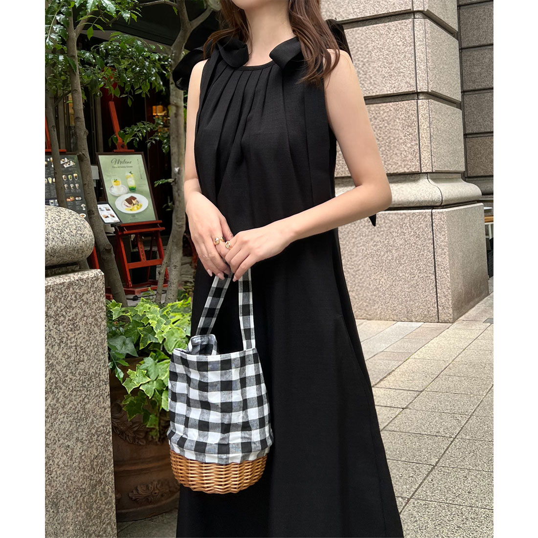 ★★Reformation 背中リボン オープンパックワンピース 送関税込 コウベレタス KOBE LETTUCE ショルダーリボンバックオープン