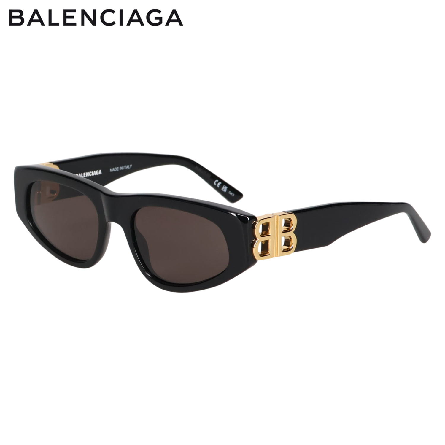 BALENCIAGA ブラック サングラス 中古・古着通販】BALENCIAGA (バレンシアガ) サングラス